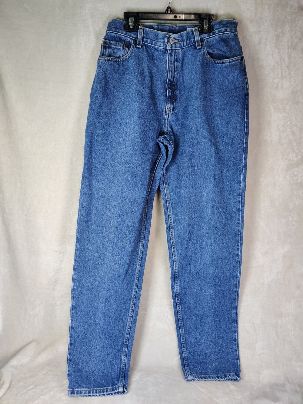 Vintage Levi's 550 Jeans Women's 12 USA 90s Tapered Relaxed Fit Long